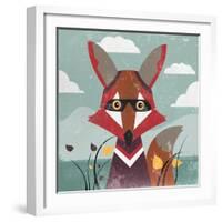 Fox-Anna Polanski-Framed Art Print