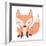 Fox-Josefina-Framed Art Print