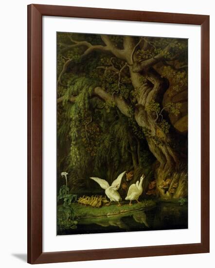 Foxes and Geese-Johann Heinrich Tischbein-Framed Giclee Print