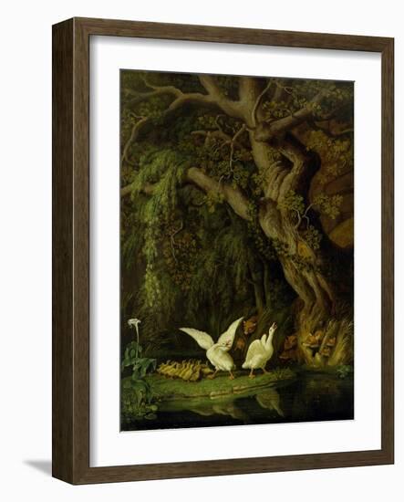 Foxes and Geese-Johann Heinrich Tischbein-Framed Giclee Print