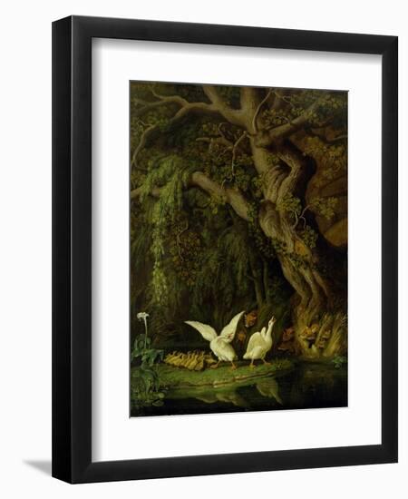 Foxes and Geese-Johann Heinrich Tischbein-Framed Giclee Print