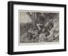 Foxes at Play-Carl Friedrich Deiker-Framed Giclee Print