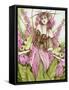 Foxglove Fae-Linda Ravenscroft-Framed Stretched Canvas