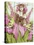 Foxglove Fae-Linda Ravenscroft-Stretched Canvas