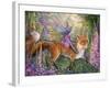 Foxglove Fairy-Josephine Wall-Framed Giclee Print