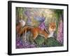Foxglove Fairy-Josephine Wall-Framed Giclee Print