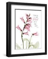 Foxglove Love-Albert Koetsier-Framed Art Print