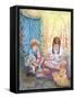 Foxglove Tea Party-Judy Mastrangelo-Framed Stretched Canvas