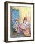 Foxglove Tea Party-Judy Mastrangelo-Framed Giclee Print