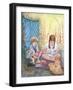 Foxglove Tea Party-Judy Mastrangelo-Framed Giclee Print