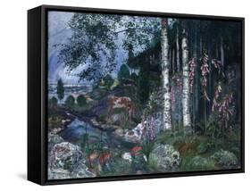 Foxgloves, 1909-Ludwig Munthe-Framed Stretched Canvas