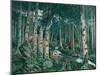 Foxgloves, 1909-Nikolai Astrup-Mounted Giclee Print