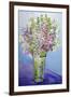 Foxgloves and Campanulas, 2005-Joan Thewsey-Framed Giclee Print