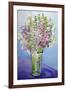 Foxgloves and Campanulas, 2005-Joan Thewsey-Framed Giclee Print