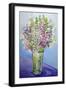 Foxgloves and Campanulas, 2005-Joan Thewsey-Framed Giclee Print