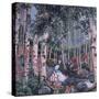 Foxgloves by Nikolai Astrup-Adolph Tidemand-Stretched Canvas