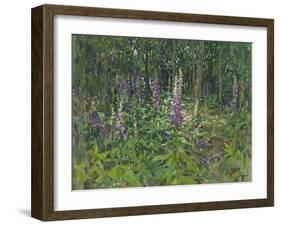 Foxgloves-Susan Ryder-Framed Giclee Print