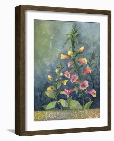 Foxgloves-Fiona Stokes-Gilbert-Framed Giclee Print