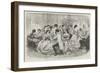 Foxhunters Regaling in the Present Degenerate Days-John Leech-Framed Giclee Print