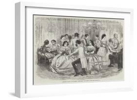 Foxhunters Regaling in the Present Degenerate Days-John Leech-Framed Giclee Print