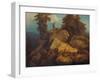 Foxhunting. Early 1850's-Josef Navratil-Framed Giclee Print