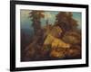 Foxhunting. Early 1850's-Josef Navratil-Framed Giclee Print