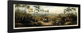 Foxhunting, Plate 1, Engraved by Thomas Sutherland (1785-1838) 1817-Dean Wolstenholme-Framed Giclee Print