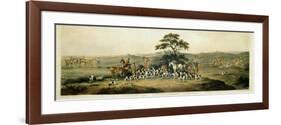 Foxhunting, Plate 3, Engraved by Thomas Sutherland (1785-1838) 1817-Dean Wolstenholme-Framed Premium Giclee Print