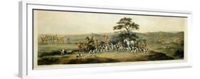 Foxhunting, Plate 3, Engraved by Thomas Sutherland (1785-1838) 1817-Dean Wolstenholme-Framed Premium Giclee Print