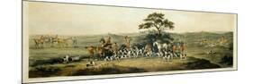 Foxhunting, Plate 3, Engraved by Thomas Sutherland (1785-1838) 1817-Dean Wolstenholme-Mounted Premium Giclee Print