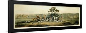 Foxhunting, Plate 3, Engraved by Thomas Sutherland (1785-1838) 1817-Dean Wolstenholme-Framed Giclee Print