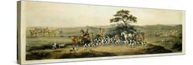 Foxhunting, Plate 3, Engraved by Thomas Sutherland (1785-1838) 1817-Dean Wolstenholme-Stretched Canvas