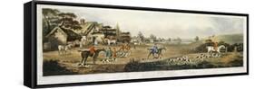 Foxhunting, Plate 4, Engraved by Thomas Sutherland (1785-1838) 1817-Dean Wolstenholme-Framed Stretched Canvas