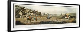 Foxhunting, Plate 4, Engraved by Thomas Sutherland (1785-1838) 1817-Dean Wolstenholme-Framed Premium Giclee Print