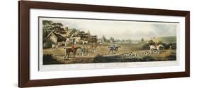 Foxhunting, Plate 4, Engraved by Thomas Sutherland (1785-1838) 1817-Dean Wolstenholme-Framed Giclee Print