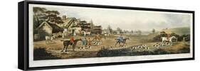 Foxhunting, Plate 4, Engraved by Thomas Sutherland (1785-1838) 1817-Dean Wolstenholme-Framed Stretched Canvas
