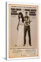 Foxy Brown (On Combo Poster with Truck Turner)-null-Stretched Canvas