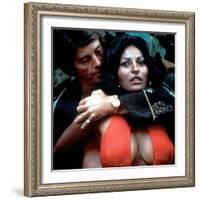 Foxy Brown, Peter Brown, Pam Grier, 1974-null-Framed Photo