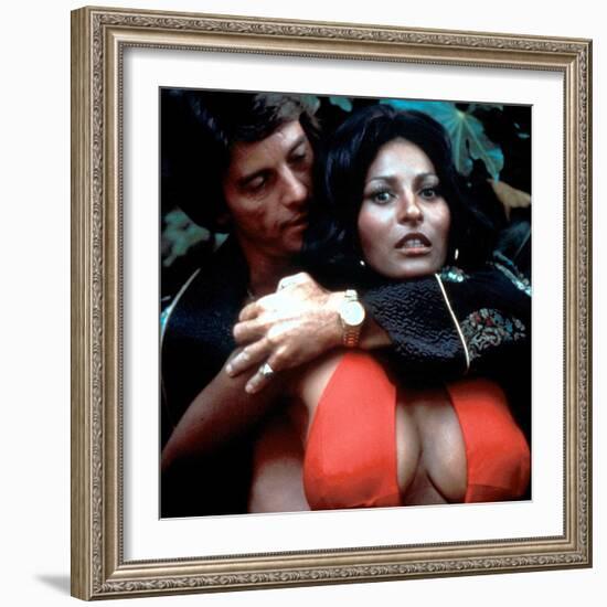 Foxy Brown, Peter Brown, Pam Grier, 1974-null-Framed Photo