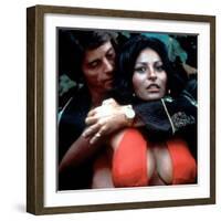 Foxy Brown, Peter Brown, Pam Grier, 1974-null-Framed Photo