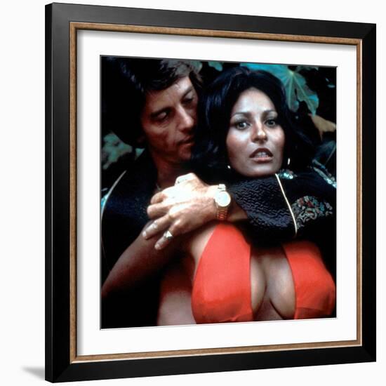 Foxy Brown, Peter Brown, Pam Grier, 1974-null-Framed Photo