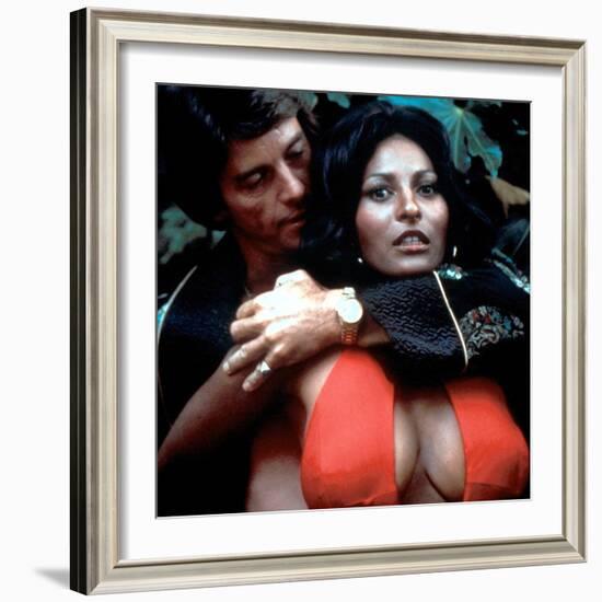 Foxy Brown, Peter Brown, Pam Grier, 1974-null-Framed Photo