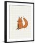 Foxy Fox-Lisa Stickley-Framed Giclee Print