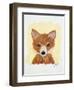 Foxy Fox-Julie DeRice-Framed Art Print