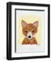 Foxy Fox-Julie DeRice-Framed Art Print