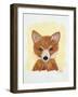 Foxy Fox-Julie DeRice-Framed Art Print