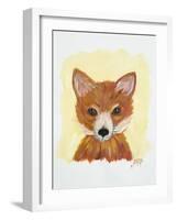 Foxy Fox-Julie DeRice-Framed Art Print