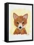 Foxy Fox-Julie DeRice-Framed Stretched Canvas