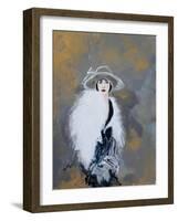 Foxy Lady, 2015-Susan Adams-Framed Giclee Print