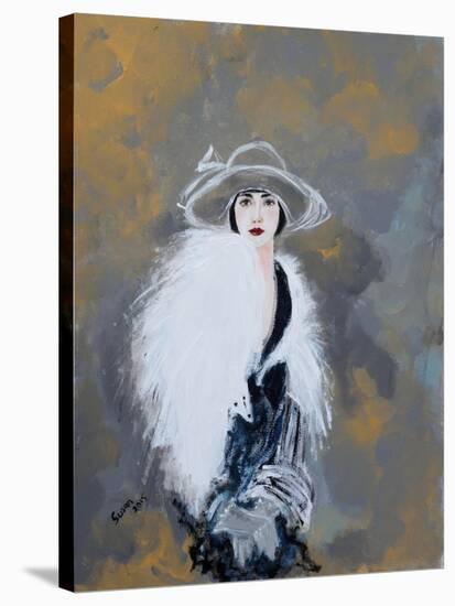 Foxy Lady, 2015-Susan Adams-Stretched Canvas